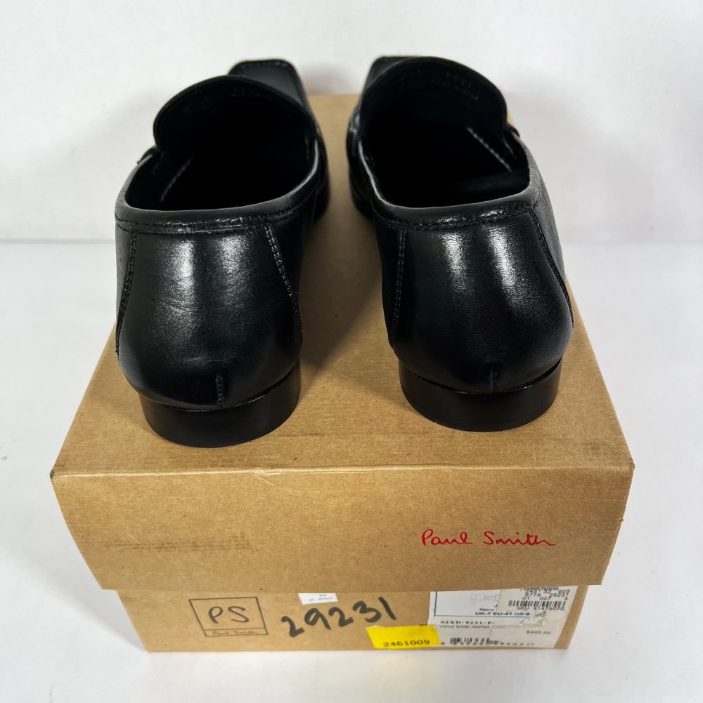 ❤️SOLD❤️Paul Smith Mens Black Leather Jasper S2XD Dress Shoes Size 8 - Picture 6 of 12